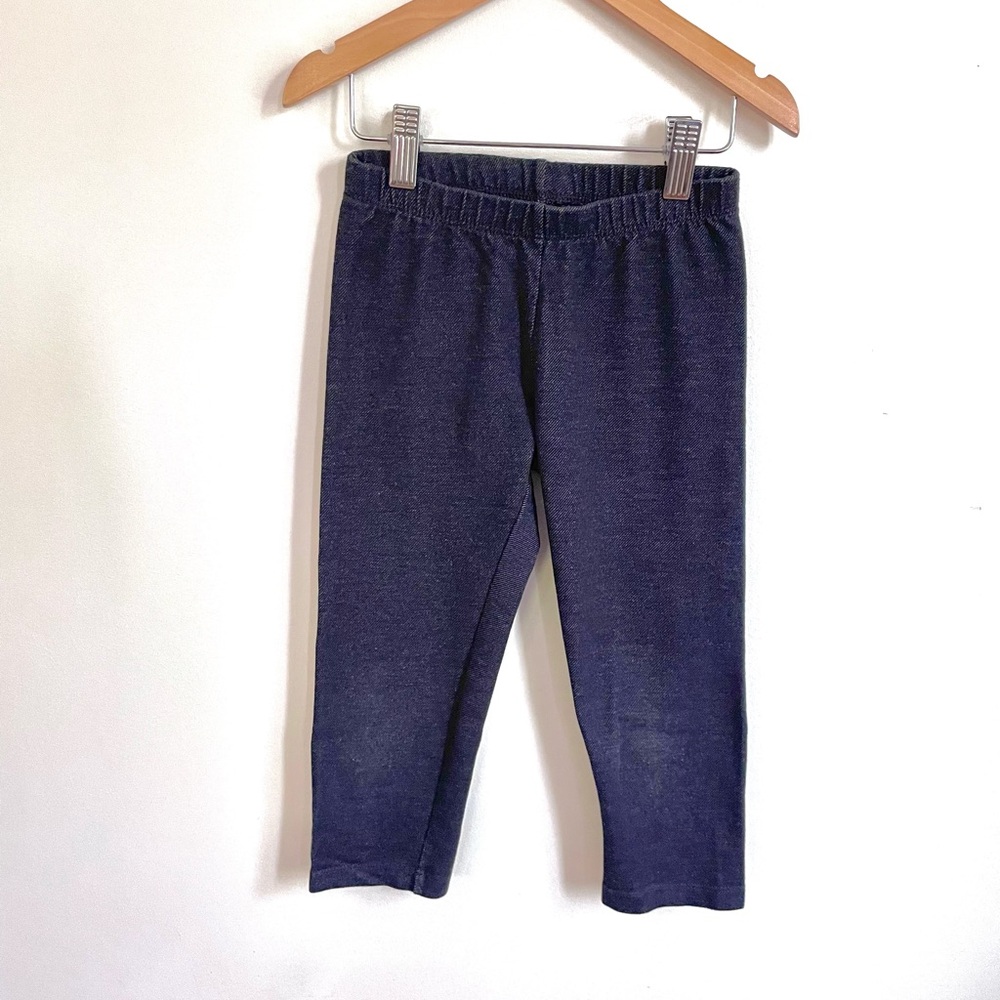 5/$20💥Capri Cropped Denim Look Leggings / Jeggings, Subtle Sheen, Cat & Jack